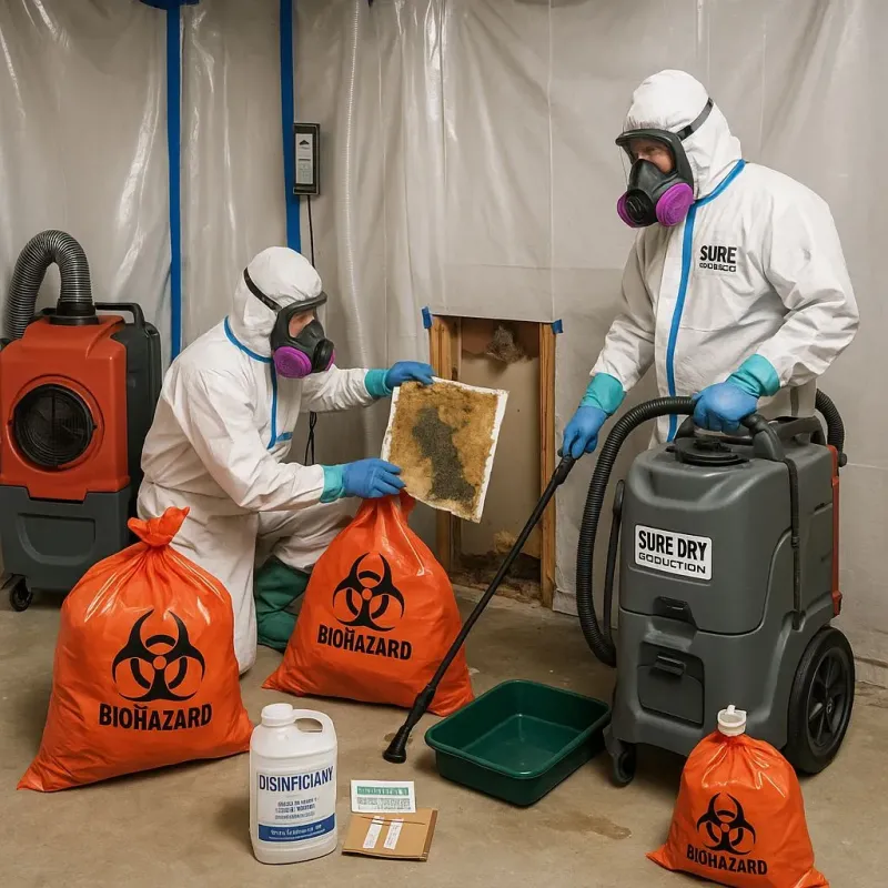 Contaminated Water Handling Protocols process in Ramsey, IL
